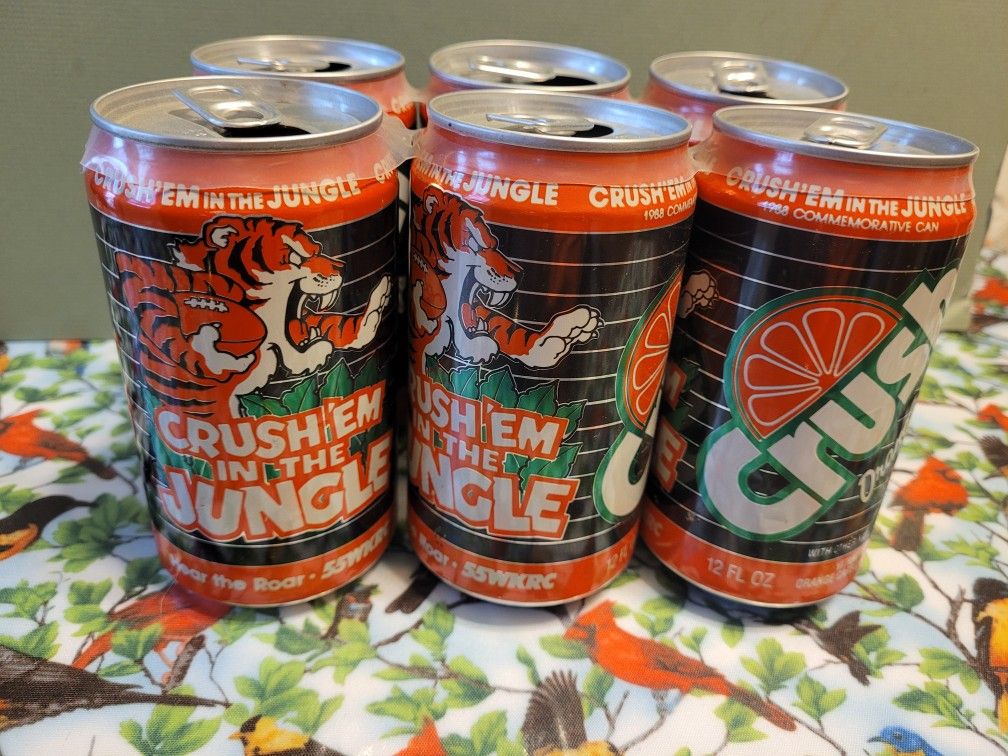 BENGALS ,CRUSH'Em In The Jungle 6 PACK