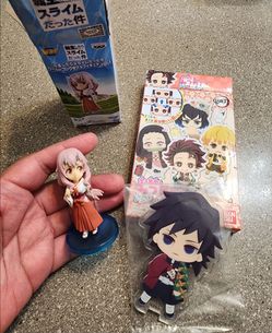 Anime figure and Keychain