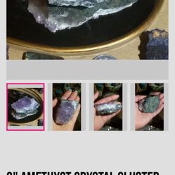 15 raw amethyst $10 Each