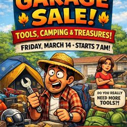 Garage Sale Washana Ct Temecula March 14th 7am