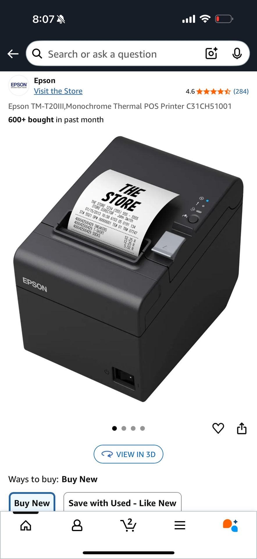 Epson Thermal Printer
