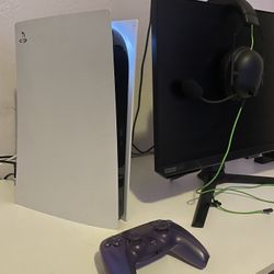 PS5 Controller & Headset W Games