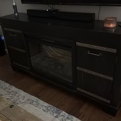 Fire place and TV standard