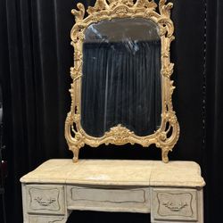 Victorian Style Mirror and/or Vanity/Desk 