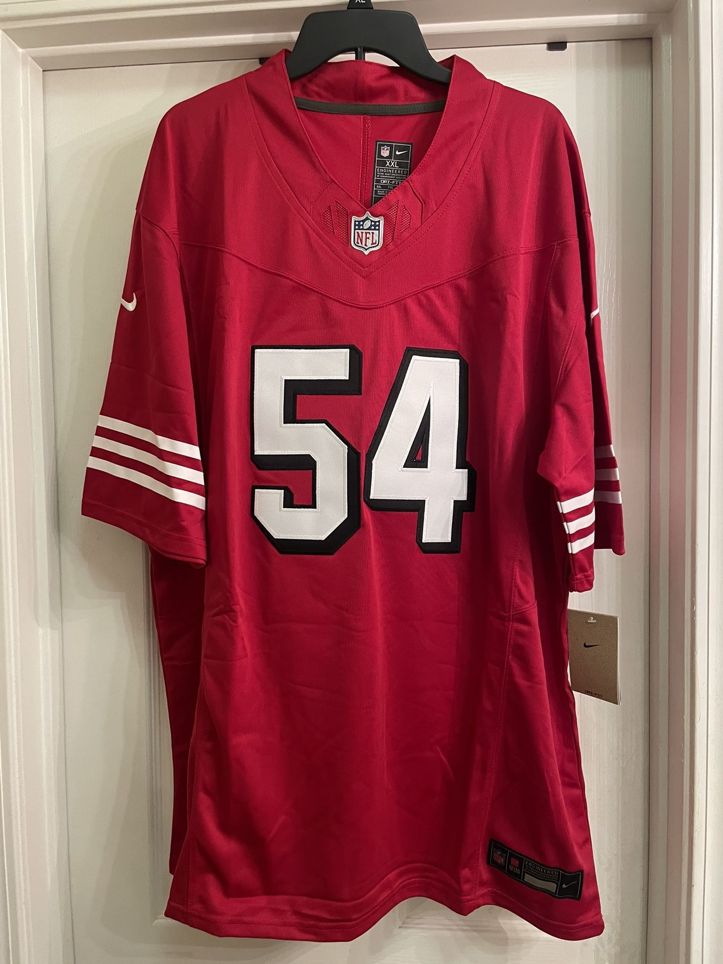 San Francisco 49ers Fred Warner Vapor FUSE Limited Jersey Men's XXL