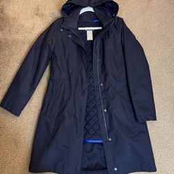 American Airlines Lands End women’s Parka coat Women Size XS