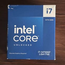 14th Gen I7-14700KF Intel Core