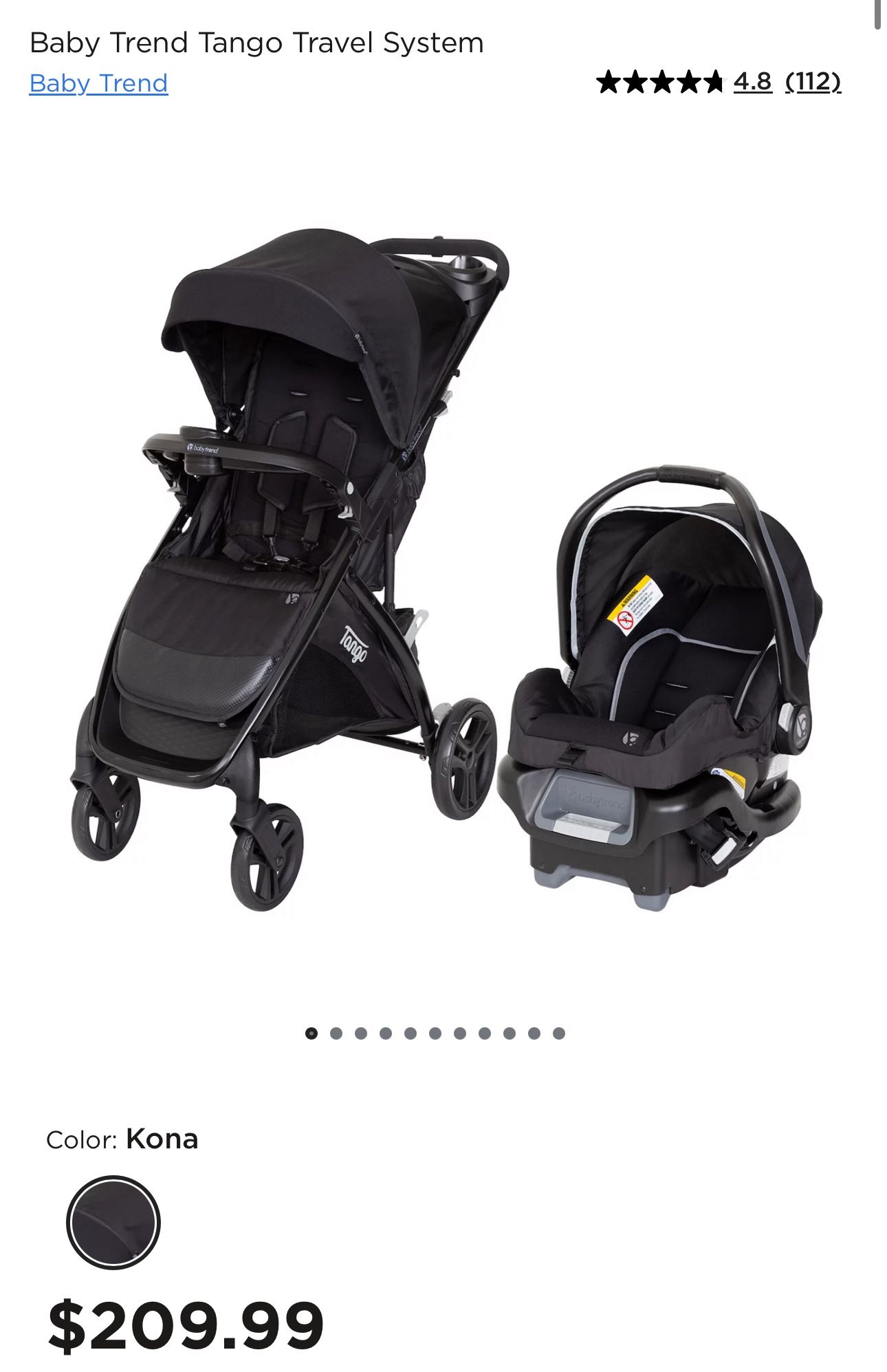 New In Box Stroller Combo