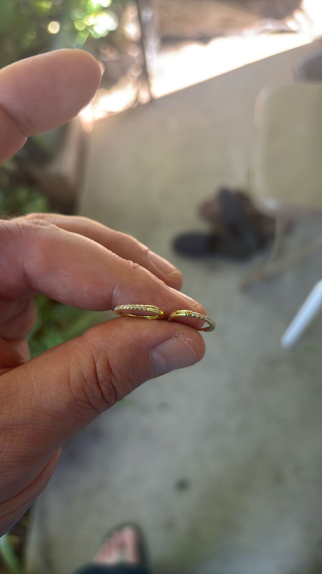 Silver gold plated