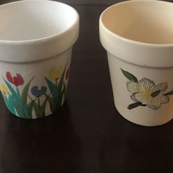 Ceramic Small Pot SET (2)