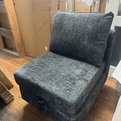 Small Sofa With Storage / Chair / Sold As Is 