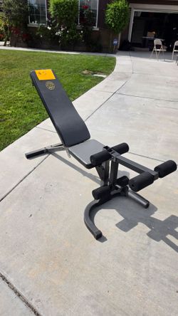 Gold's Gym bench