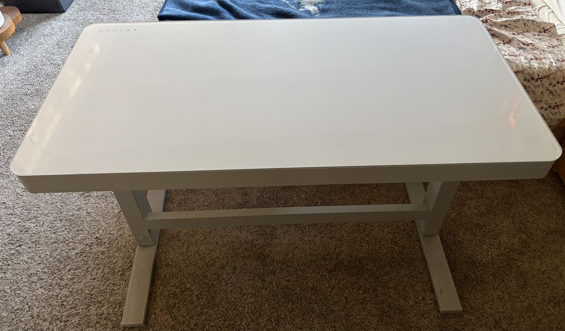 Glass Top Standing Desk