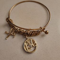 Gold LOVE bracelet