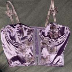 Purple Corset Top