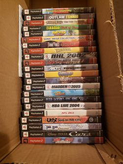 Ps2 Game Lot