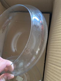 10” floating candle bowls