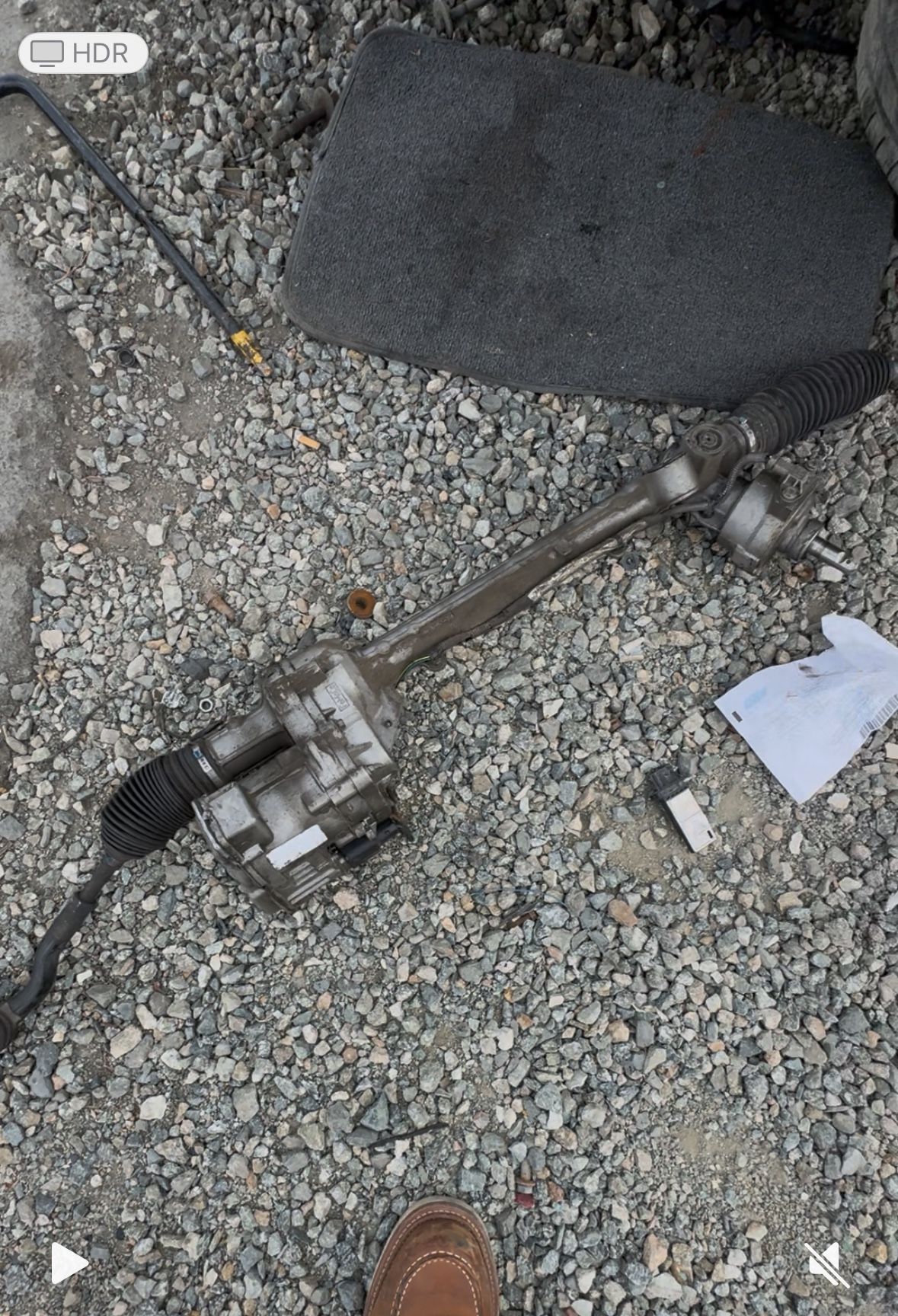 2010-2012 ford fusion steering rack and pinion