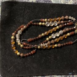 7 1/2 inch triple necklace or choker Laird