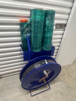 Strapping cart