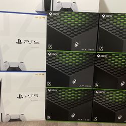 PLAYSTATION 5’S AND XBOXS FOR SALE