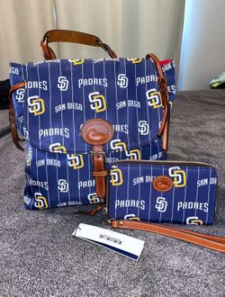 San Diego padres dooney and Burke backpack and wallet