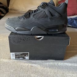 JORDAN 4 BLACK CATS 