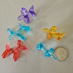 50 plastic balloon dogs