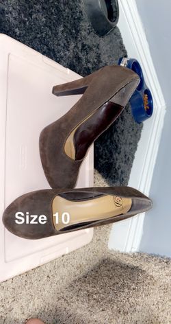 Brown heel