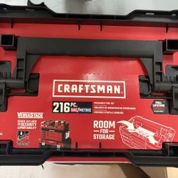 CRAFTSMAN® Versastack Mechanics Tool Set 1/4 in 3/8 in & 1/2 in Drive 216 pc