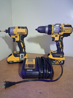 Dewalt drill and impact drill