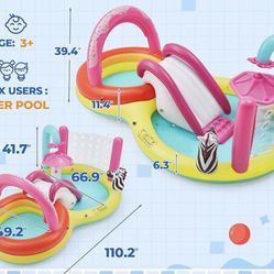 Kids Water Slide Bouncer