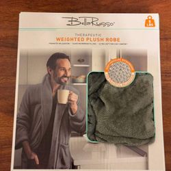 NEW Bella Russo Therapeutic Weighted Plush Robe