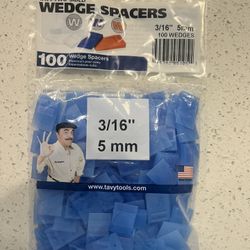 Wedge Spacers 3/16” 5mm Espaciadores Cuña