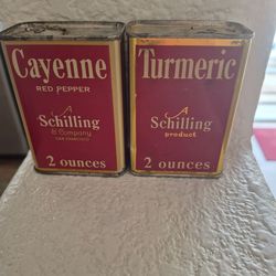 Spice Tins vintage