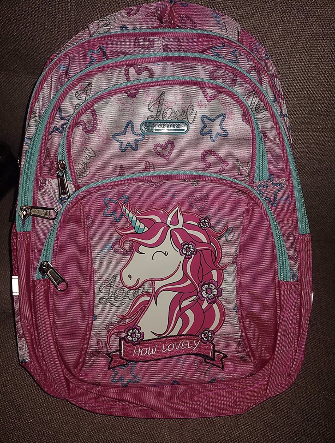 Unicorn Backpack Clean And Well Taken Care Of 