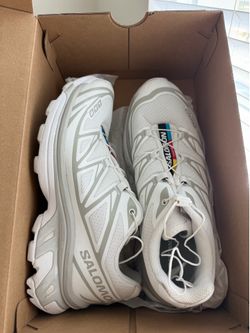Salomon XT-6 Lab White Sneakers