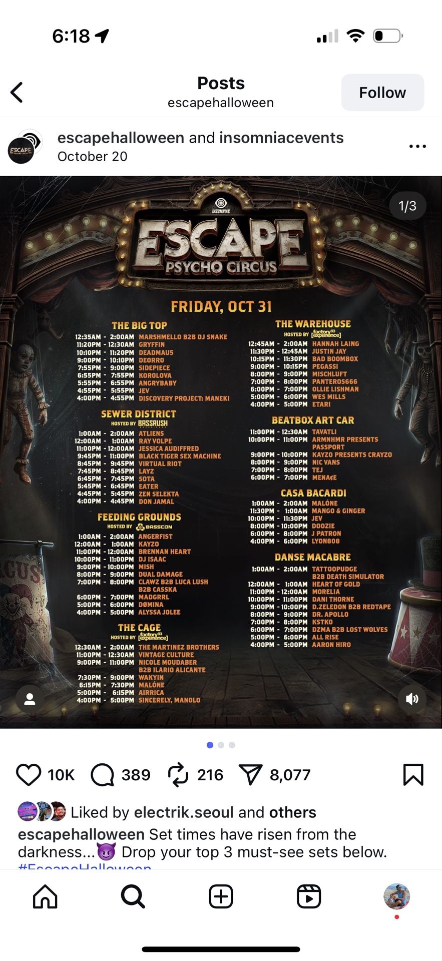 Selling An Escape Halloween Wristband!