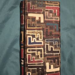 Vintage FENDI Zucca Leather Wallet