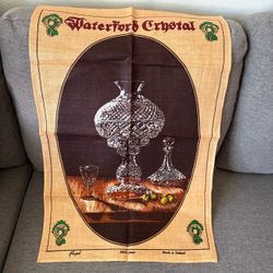 New Waterford Crystal LINEN TEA KITCHEN TOWEL