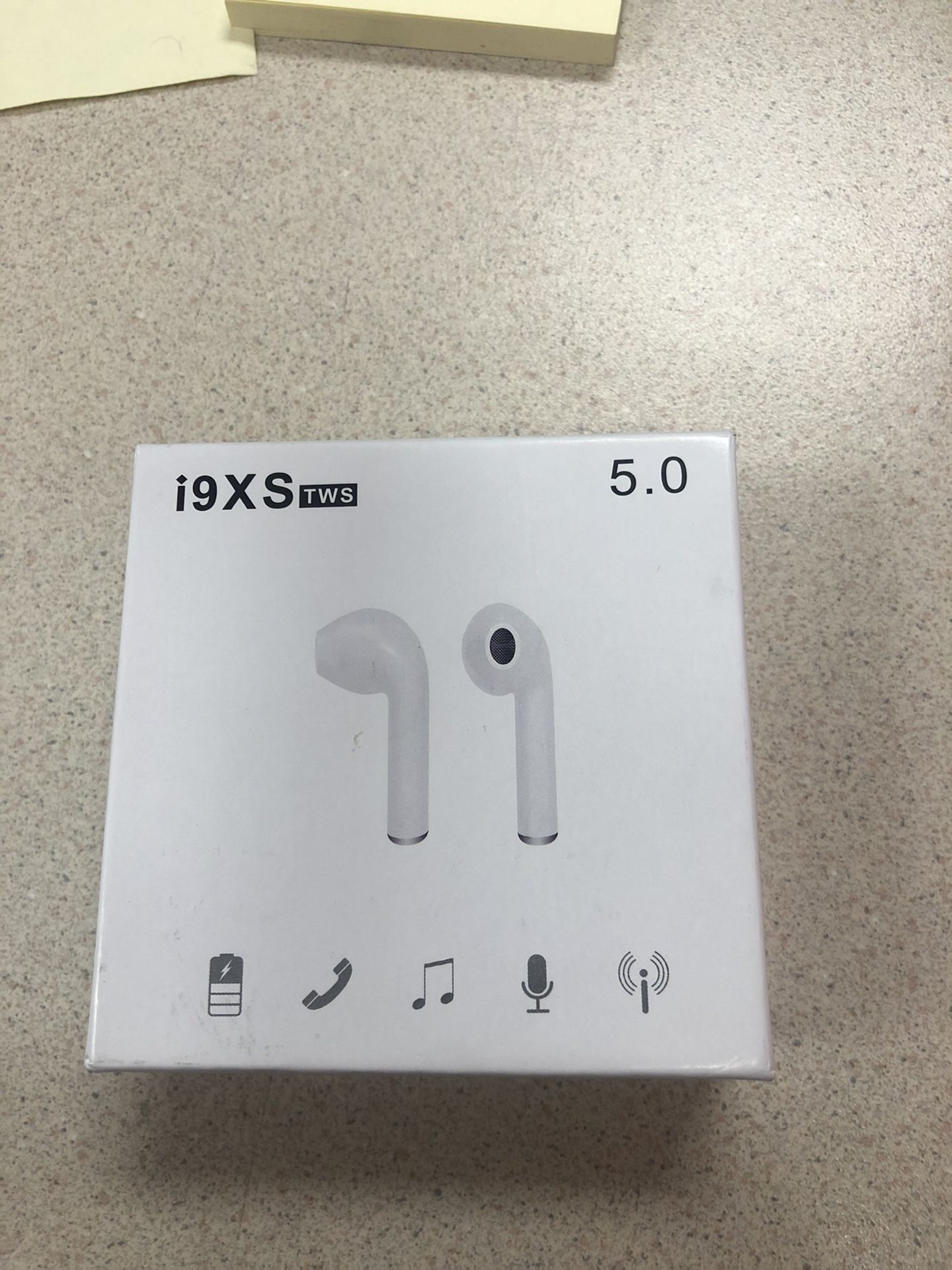 I9 XS TWS-Wireless Headphones. Brand New. Wireless 5.0.