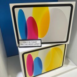 Apple IPad 10th Gen Tablet - Pay $1 DOWN AVAILABLE - NO CREDIT NEEDED