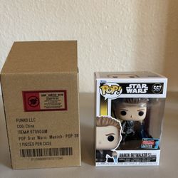 Anakin Skywalker Funko Pop 567 Fall Convention Exclusive w/ Sorter