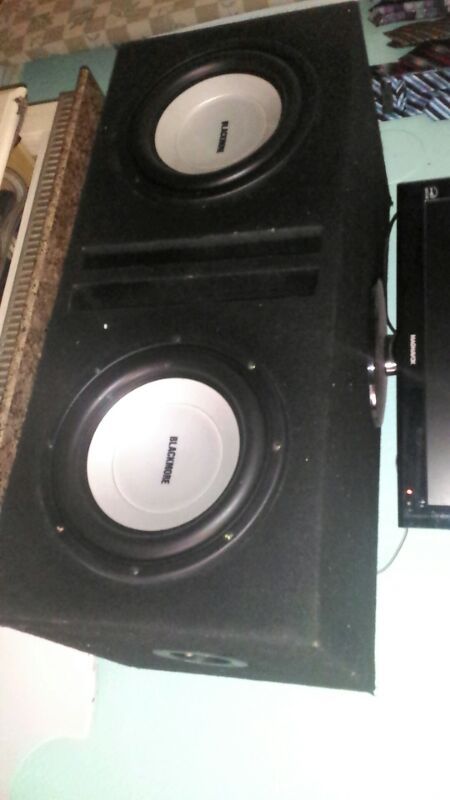 2 10" Blackmore BW-210 subs/vented box