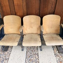 Vintage Movie Theater Seats 