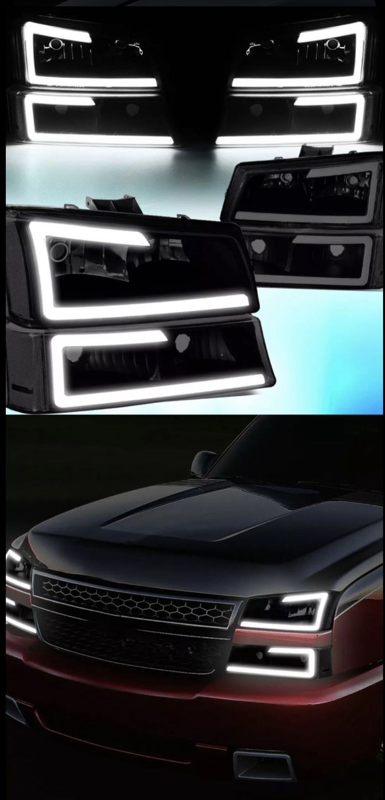 03-06 Chevy Silverado headlights