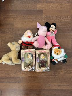 Lot Of Vintage Disney Toys