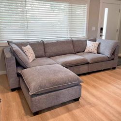Comfy sectional couch