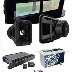 NEW POWERFUL BASS PACKAGE KICKER SOLO X 15” WIth BIG PORTED BOX CUSTOM 