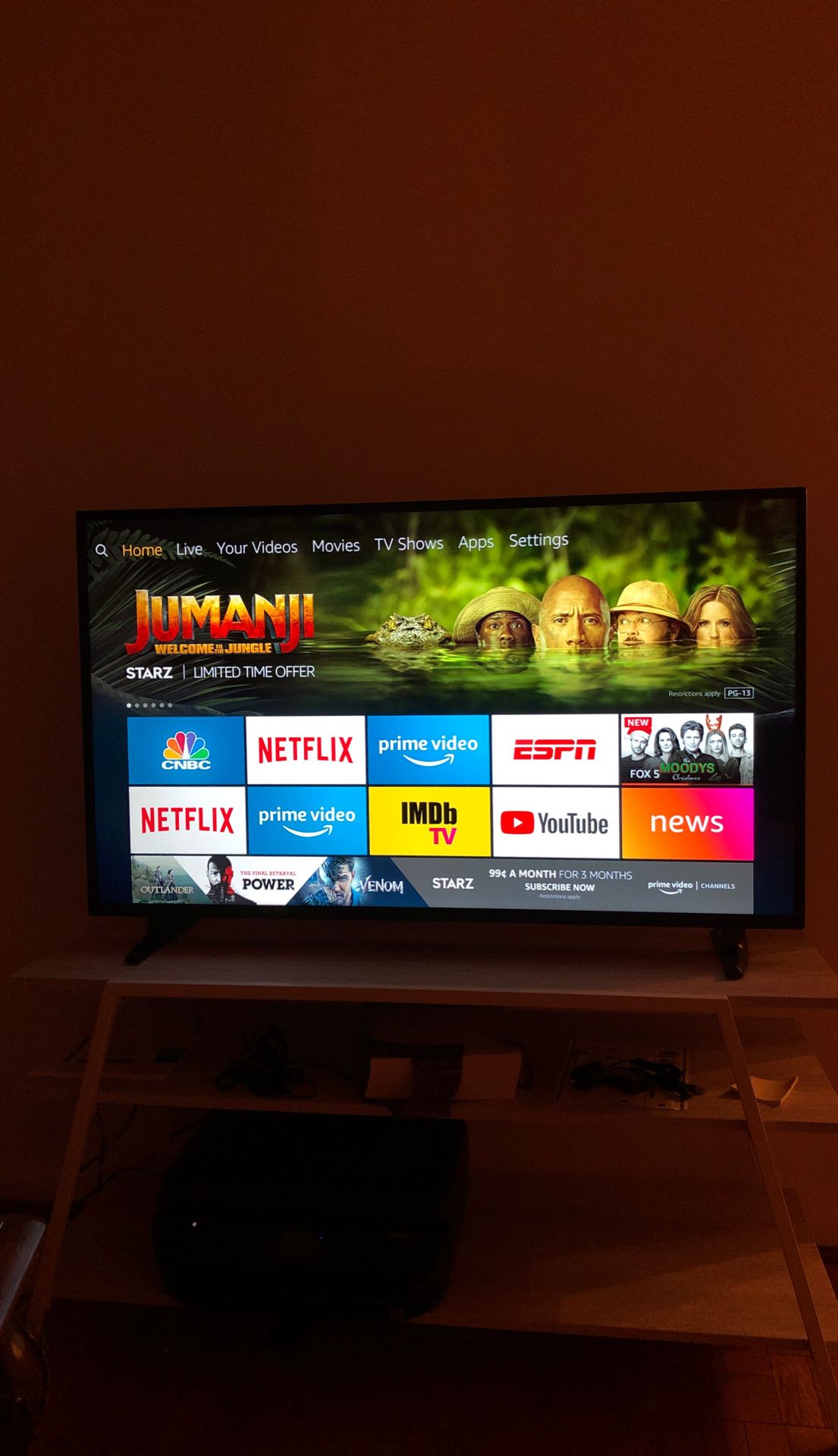 Almost New 50 inch 4K Fire TV